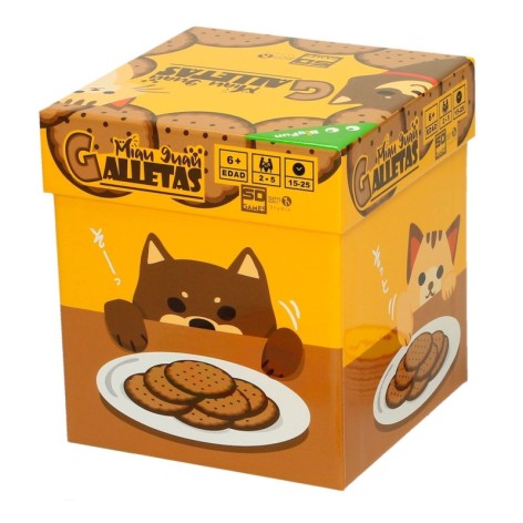 Miau guau galletas juego de cartas