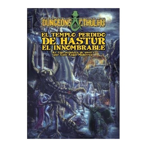 Dungeons and Cthulhu: el templo perdido de Hastur el innombrable - juego de rol