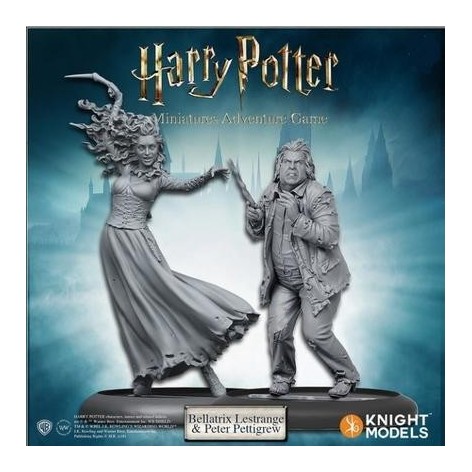 Harry Potter Miniatures Adventure Game: Bellatrix y Colagusano - expansión juego de mesa