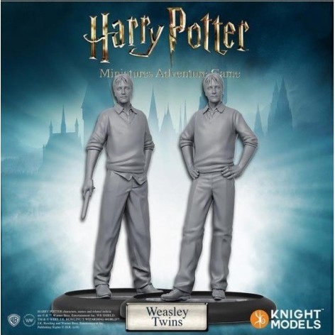 Harry Potter Miniatures Adventure Game: Fred y George Weasley - expansión juego de mesa 