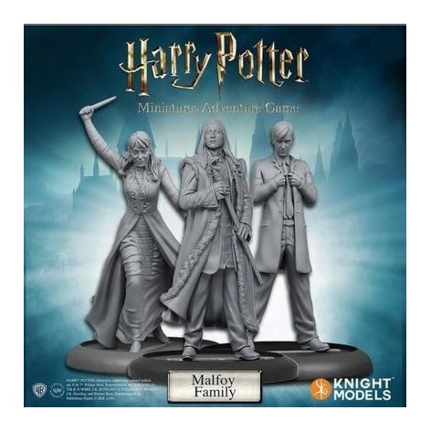 Harry Potter Miniatures Adventure Game: familia Malfoy - expansión juego de mesa