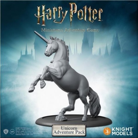 Harry Potter Miniatures Adventure Game: unicornio, pack de aventuras - expansión juego de mesa