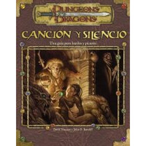 Dungeons and Dragons: cancion y silencio guia para bardos y picaros - Segunda mano