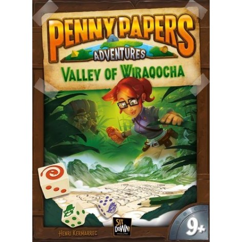 Penny papers: El Valle de Wiraqocha juego de mesa - dados