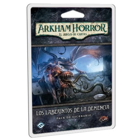 Arkham Horror: Los laberintos de la demencia expansión juego de cartas