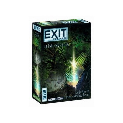 Exit: la isla olvidada - juego de cartas