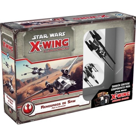 Star wars X-Wing: Renegados de Saw - Expansión juego de mesa