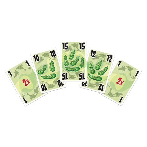 5 Pepinos juego de cartas