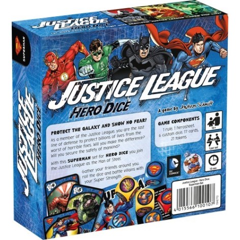 Justice League Hero Dice - Superman juego de dados