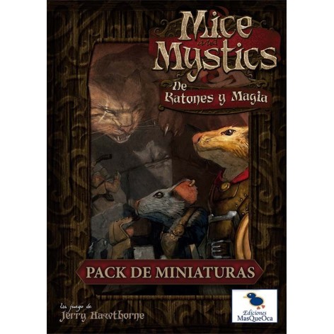 Mice and Mystics de ratones y magia: pack de miniaturas - expansion juego de mesa