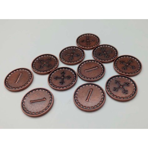 Monedas de Clanes de Caledonia - expansión juego de mesa