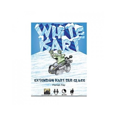 Kart on Ice: White Kart expansión juego de cartas 