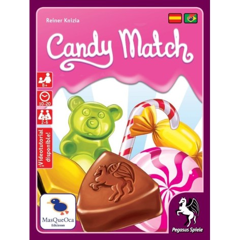 Candy Match juego de cartas 