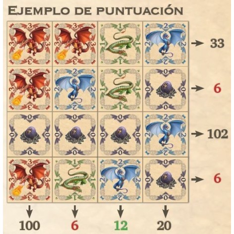 Dragon Master Juego de cartas 