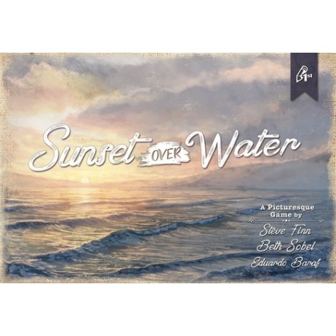 Sunset over water - juego de cartas