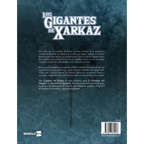 El resurgir del dragon: los gigantes de Xarkaz - suplemento de rol