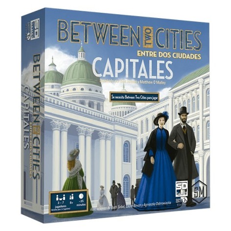 Between two cities: capitals expansion juego de mesa