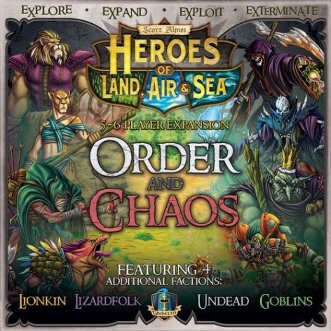 Heroes of Land, Air and Sea: Order and Chaos Expansion - expansión juego de mesa