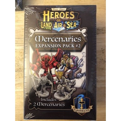 Heroes of Land, Air and Sea: mercenaries expansion pack 2 - expansion juego de mesa