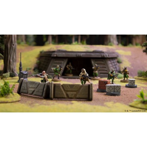 Star Wars Legion: Comandos rebeldes expansión juego de mesa