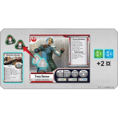 Star Wars Imperial Assault: Tiranos de Lothal expansión juego de mesa