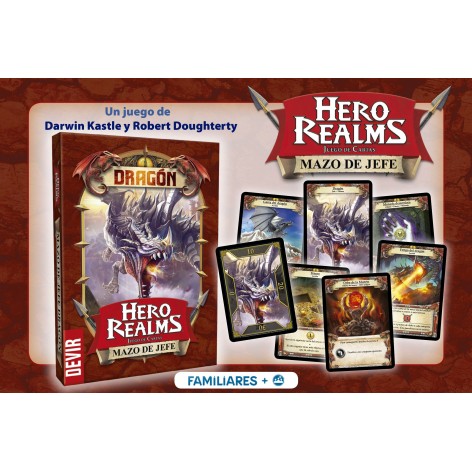 Hero realms: Mazo de Jefe Dragon