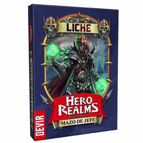 Hero realms: Mazo de Jefe Liche - juego de cartas