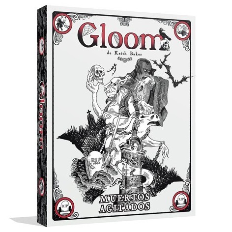 Gloom: muertos agitados - expansion juego de cartas