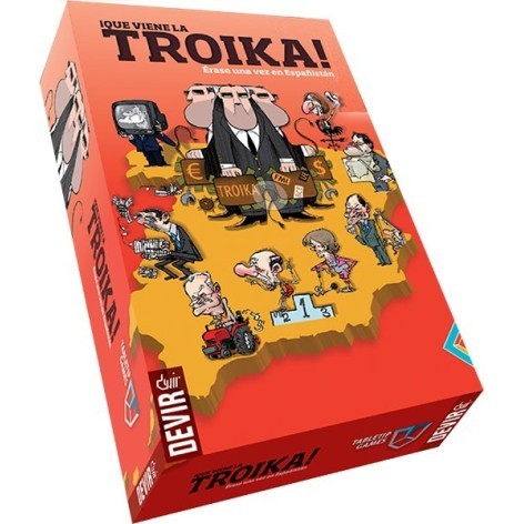 Que viene la Troika juego de cartas
