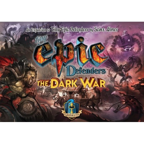 Tiny Epic Defenders: the Dark War - expansión juego de mesa
