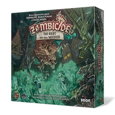 Zombicide Black Plague: No rest for the wicked Expansión juego de mesa