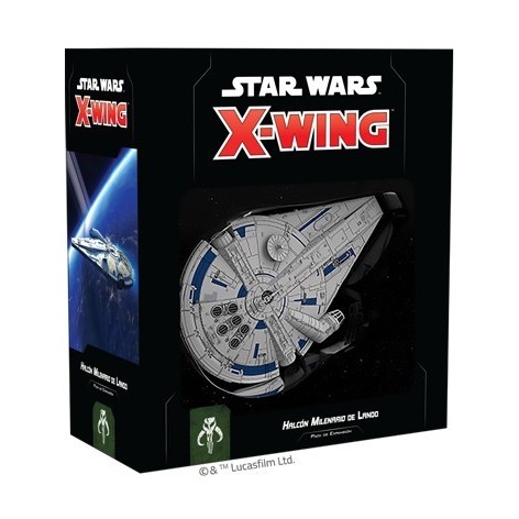 Star Wars: X-Wing Segunda Edicion: Halcon Milenario de Lando - expansion juego de mesa