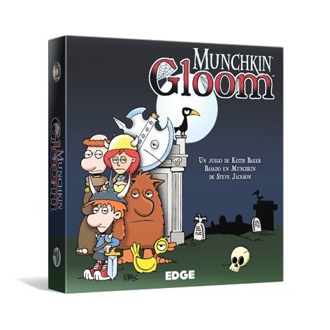 Munchkin Gloom - Juego de cartas
