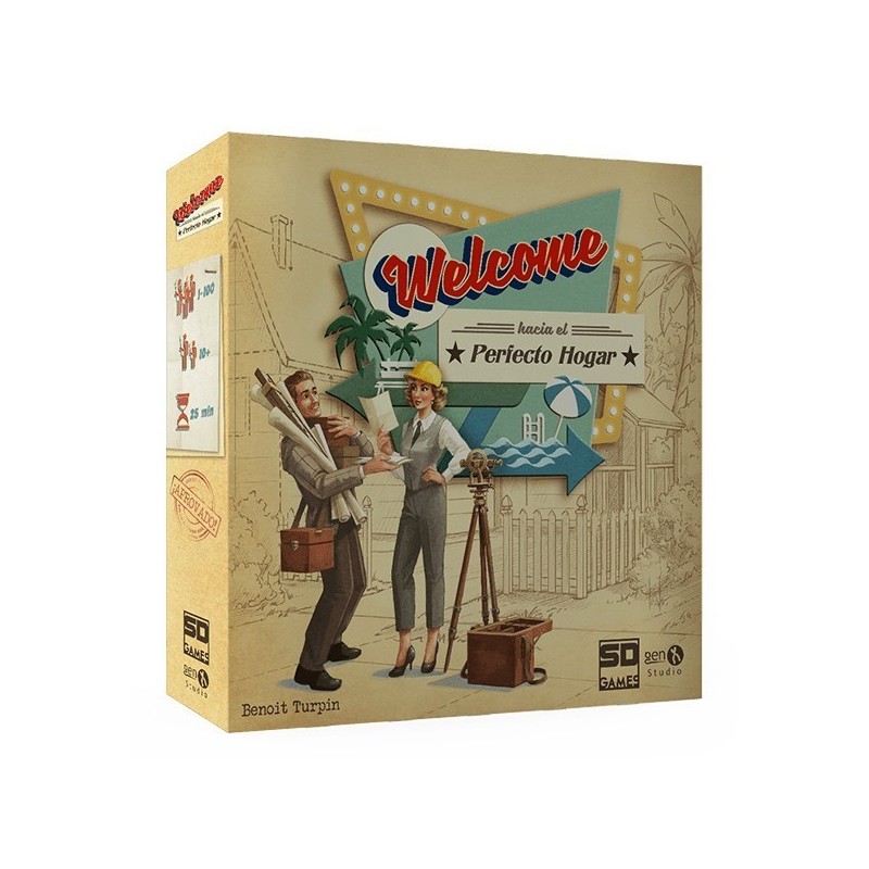 Welcome hacia el perfecto hogar - juego de mesa