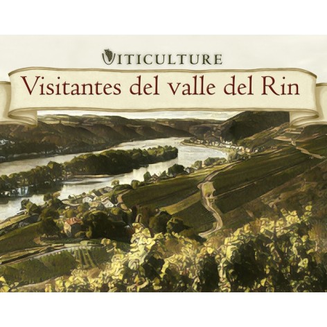 Viticulture: Visitantes del valle del Rin - expansión juego de mesa