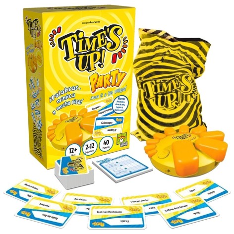 Times Up amarillo: Edicion Party GMS - juego de cartas