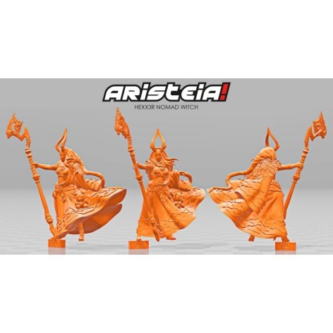 Aristeia Hexx3r Nomad Witch Skin - expansion juego de mesa