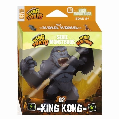 King of Tokyo: King Kong - serie de monstruos 2 - expansión juego de mesa