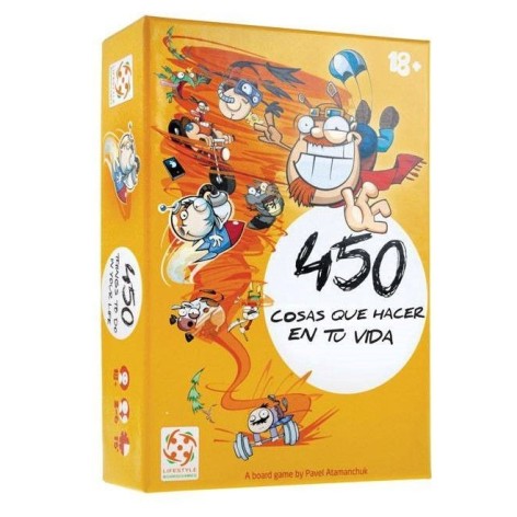 450 Cosas que Hacer en tu Vida - juego de cartas