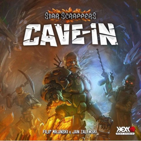 Star Scrappers: Cave-In - juego de cartas