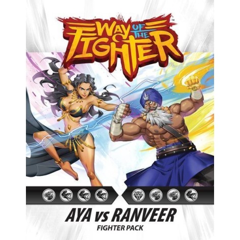 Way of the Fighter: Figther Pack Aya vs Ranveer - expansion juego de cartas