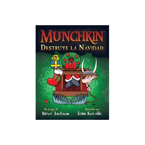 Munchkin: Destruye la Navidad juego de cartas