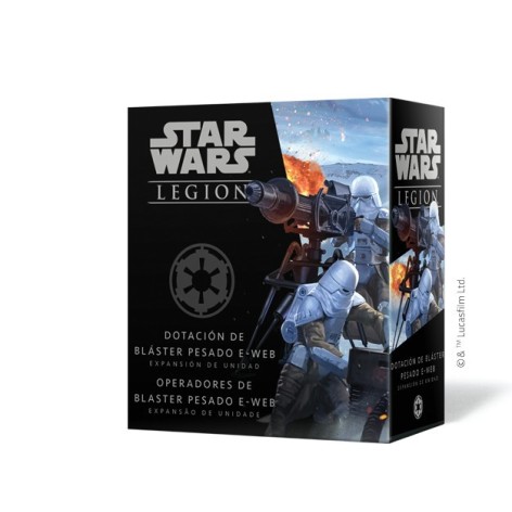 Star Wars Legion: Operadores de blaster pesado E-Web expansión