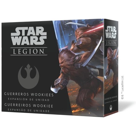 Star Wars Legion: Guerreros Wookiees -expansion juego de mesa