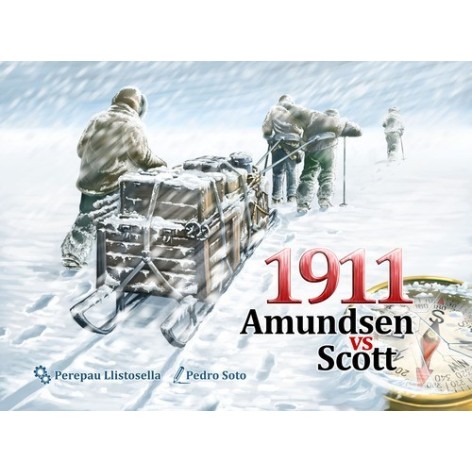 1911 Amundsen vs Scott juego de mesa