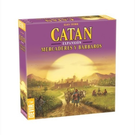 Catan Mercaderes y Barbaros juego de mesa