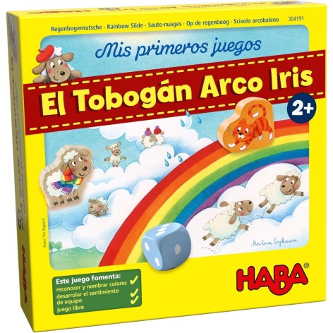 El Tobogan Arco Iris - Juego de mesa para niños