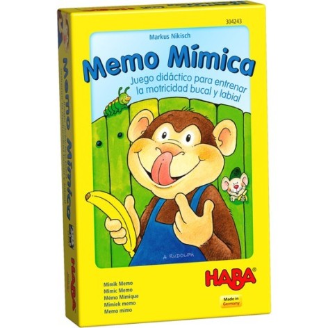Memo Mimica - juego de cartas para niños