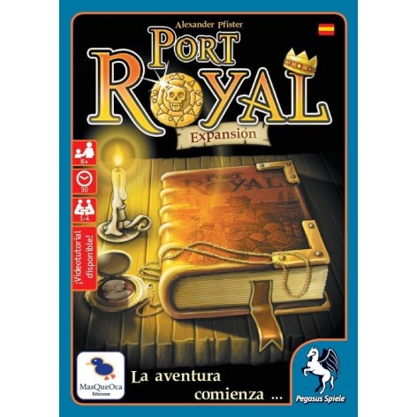 Port Royal Expansion: La Aventura Comienza + Mini expansion de regalo - expansión juego de cartas