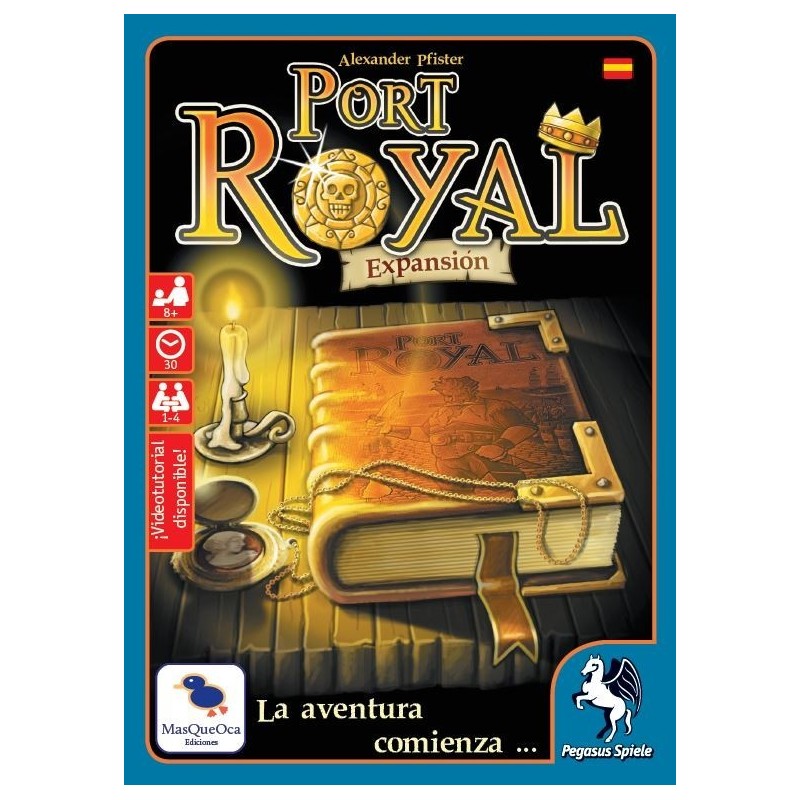 Port Royal Expansion: La Aventura Comienza + Mini expansion de regalo - expansión juego de cartas